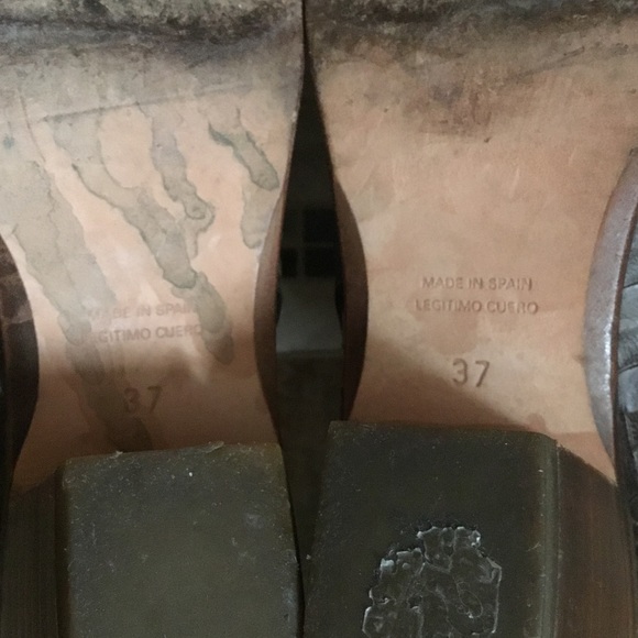 Pons Quintana Leather Woven Buckle Booties - Picture 8 of 14